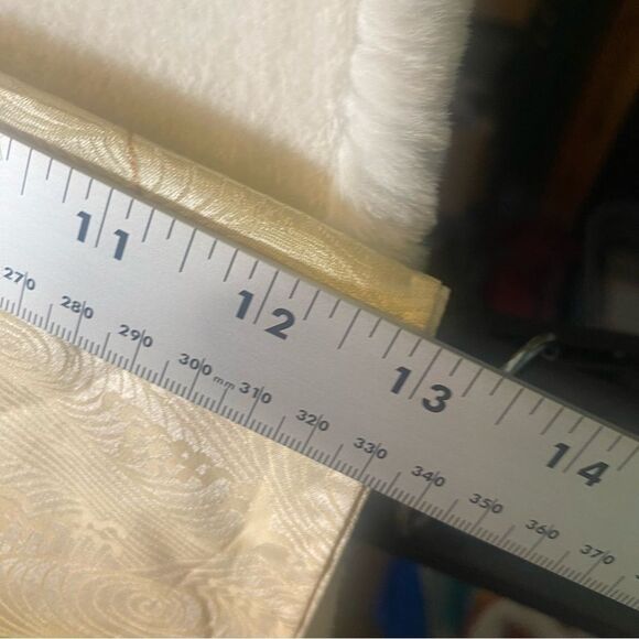 Vintage Pale Yellow W/Branches+Small Red Blossom/Berries Haori Jacket - Picture 8 of 10